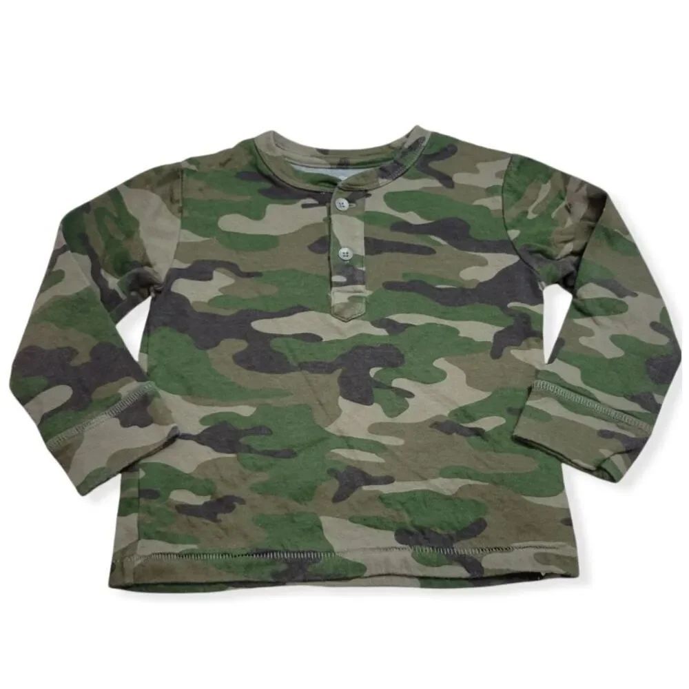 Baby Gap camouflage sweatshirt 2T